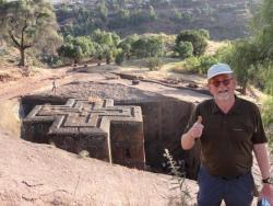 Ortwin at Lalibela